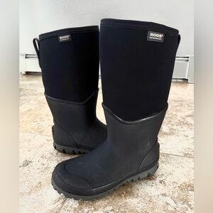 Bogs Men’s Waterproof Insulated Boots Black Size 7 | Barely Worn Winter